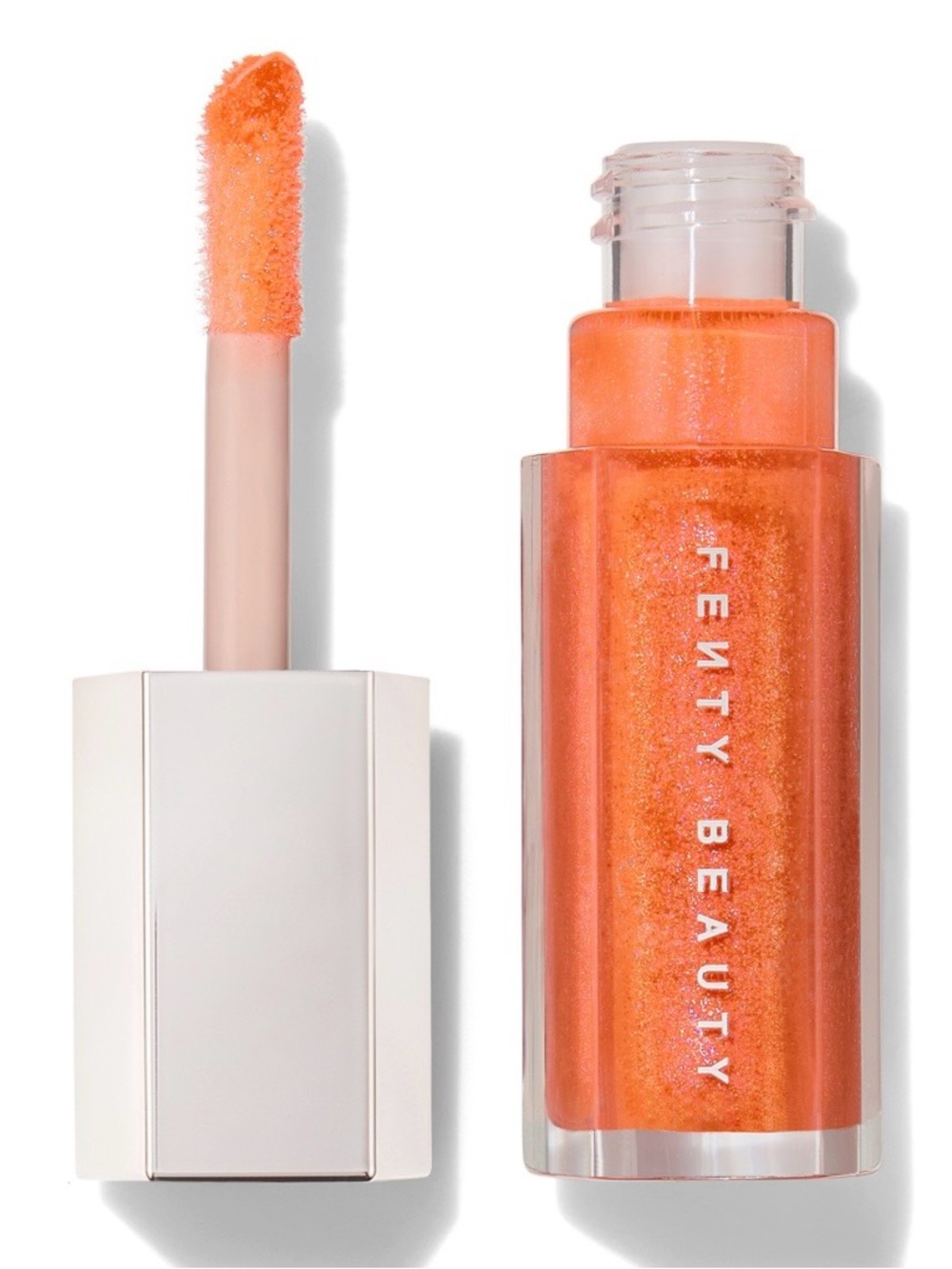 Fenty Beauty Gloss Bomb Lip Gloss — Sparkling Peach-Orange